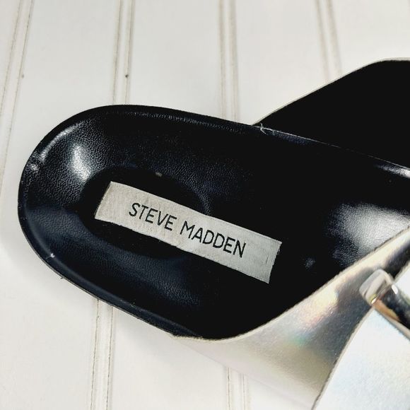 Steve Madden Buckle Slide Sandal - Picture 9 of 11